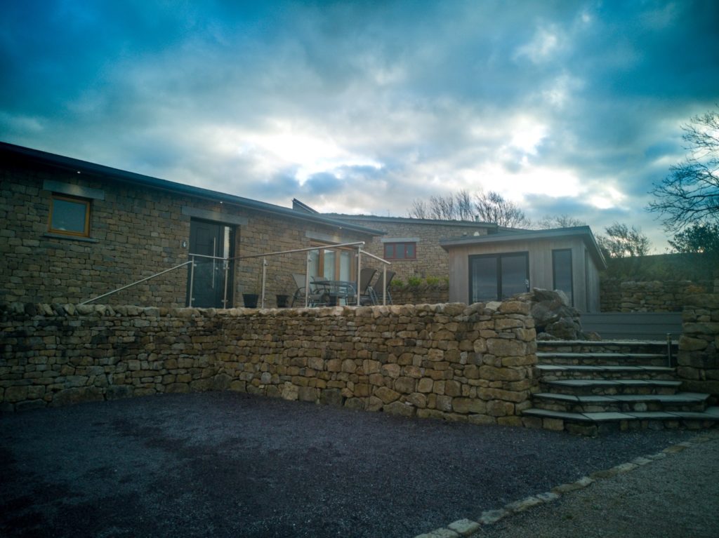 Jackdaw Quarry Retreat outside